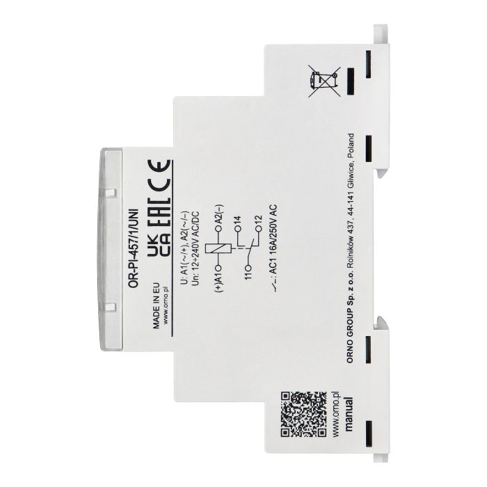 140839 - Installation relay, 1P, 16A, 12-230 VUC