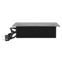 141055 - Recessed furniture socket 3x2P+E with 1.5m cable, graphite power supply: 230V AC / 56-60Hz; maximum load: 3600W; protection rating: IP20; colour: graphite