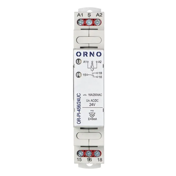 140841 - Installation bistable relay, 24 VAC / DC, 16A