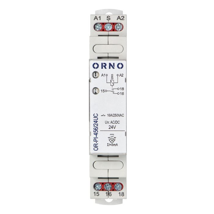 140841 - Installation bistable relay, 24 VAC / DC, 16A