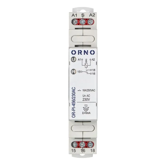 140842 - Installation bistable relay, 230 VAC, 16A