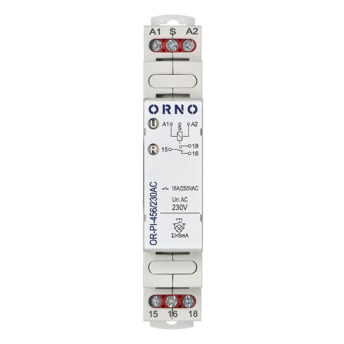 140842 - Installation bistable relay, 230 VAC, 16A