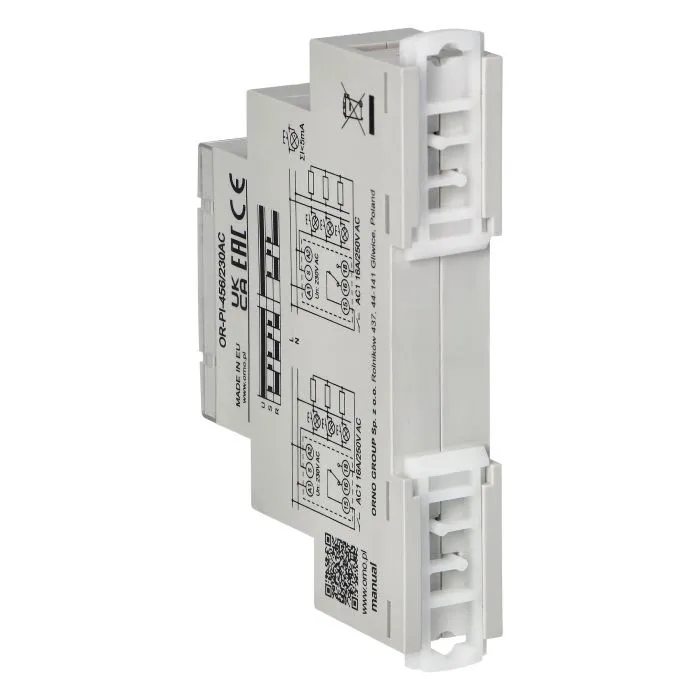 140842 - Installation bistable relay, 230 VAC, 16A