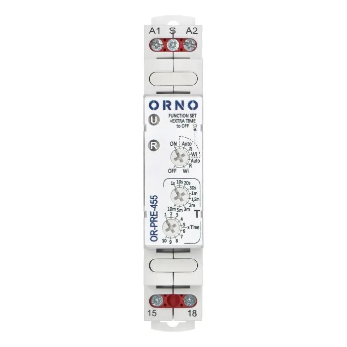 140848 - Staircase timer - 7 operation modes, 230 VAC
