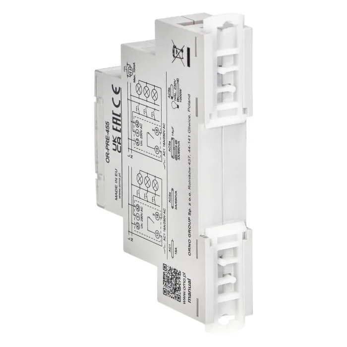 140848 - Staircase timer - 7 operation modes, 230 VAC