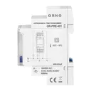140852 - DIN rail digital timer, 100 programmes, 3 menu languages PL EN DE, 2 chanels, max.16A/230V, 2 modules wide