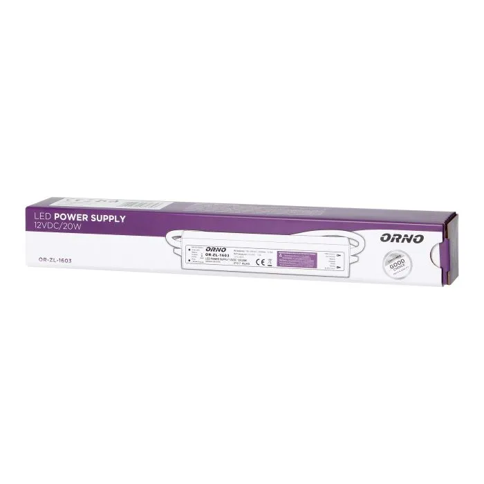 140864 - LED driver AC/DC 12V/20W, IP67 12V, 20W, IP67