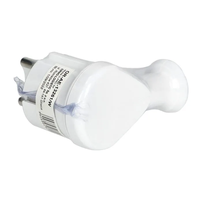 140876 - Angle plug 2P+E, Uni-Schuko, white