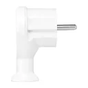 140876 - Angle plug 2P+E, Uni-Schuko, white