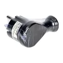 140877 - Angle plug 2P+E, Uni-Schuko, black