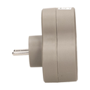 140895 - Triple socket outlet, gray Three-socket splitter with grounding, suitable for any interior where additional sockets are required.