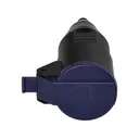 140920 - Workshop socket with a cover, 2P+E Schuko, black