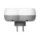 140897 - Power socket splitter 4x2P+E, white-grey