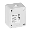 140936 - AQUATIC MINI IP54 Single-pole switch, white/black