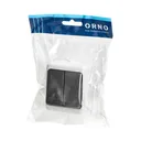 140938 - AQUATIC MINI IP54 Two-button switch, white/black