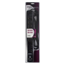 140996 - Power strip with surge protection, 8 sockets 2P+E (Schuko), 3x1.0mm2 cable, 3m long, with a two-way backlit switch, 10A / 230 VAC, surge protector type 3, 2xUSB 2.1A charger, white