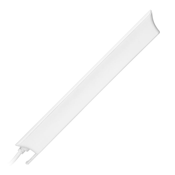 140993 - Power strip with surge protection, 4 sockets 2P+E (Schuko), 3x1.0mm2 cable, 3m long, with a two-way backlit switch, 16A / 230 VAC, surge protector type 3, 2xUSB 2.1A charger, white