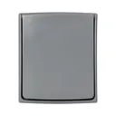 140972 - AQUATIC PRO IP 55 Single socket 2P+E (Schuko), grey/graphite