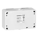140944 - AQUATIC MINI IP54 Double socket 2x2P+E, white/black