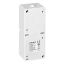 140946 - AQUATIC MINI IP54 Switch + Socket 2P+E, white/black