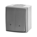 140960 - AQUATIC PRO IP55 shutter switch, grey/graphite