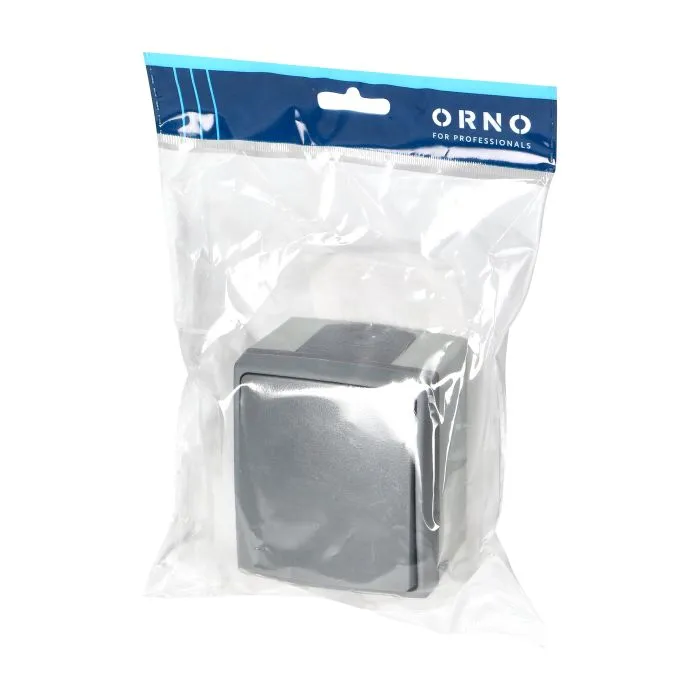 140962 - AQUATIC PRO IP 55 doorbell button, grey/graphite