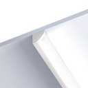 109032 - 1 meter Corner Aluminium Profile for LED Strip Multi Purpose Use White - LDL