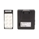 140000-OPERA DC wireless, battery powered doorbell with learning system transmitter 3xAAA, range in open field- up to 100m; waterproof button (IP44); 48 selectable ring-tones-ORN
