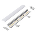 109071 - 1 meter Recessed Aluminium Profile for LED Strip Multi Purpose Use, MDF, Drywall, Tile ALU - LDL