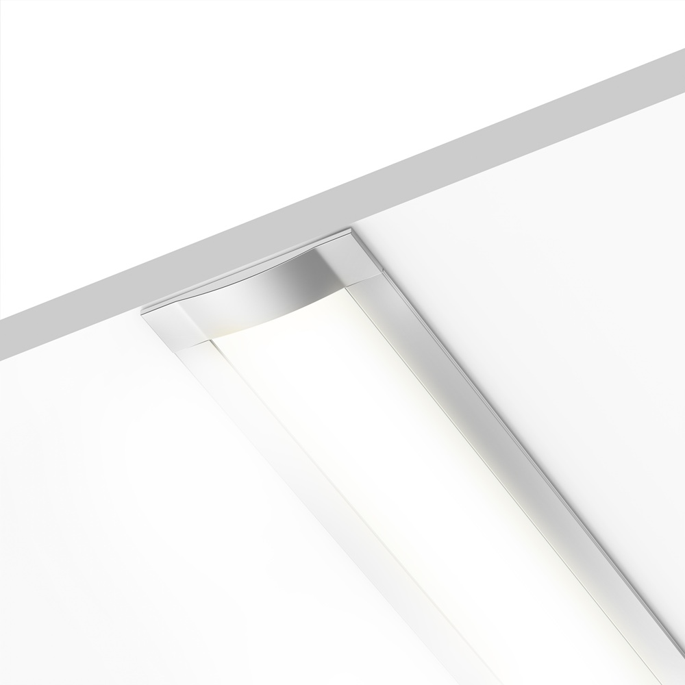 109071 - 1 meter Recessed Aluminium Profile for LED Strip Multi Purpose Use, MDF, Drywall, Tile ALU - LDL