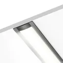 109072 - 2 meters Recessed Aluminium Profile for LED Strip Multi Purpose Use, MDF, Drywall, Tile Black - LDL