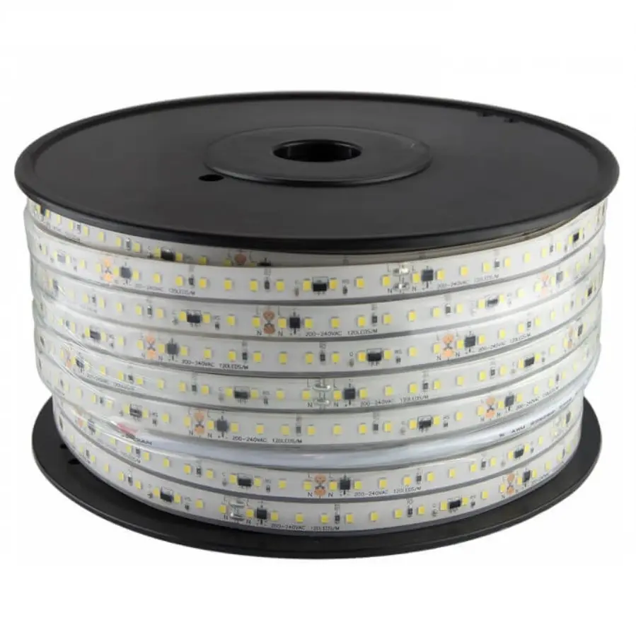 [LDL107103] 107103- LED Strip 220V 16W-m, 100lm-W, Dimmable,Size 10cm–50m Warm White 3000K-LDL.webp
