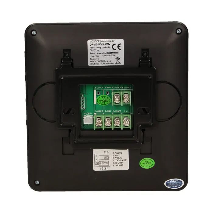 140008-Single family videodoorphone DUX, 4,3˝ 