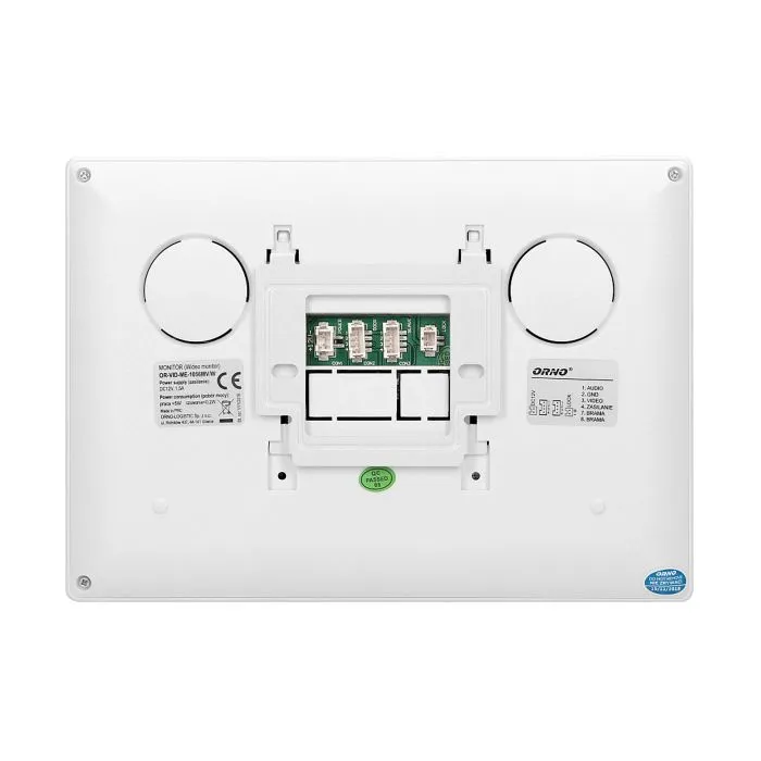 140010-Single family videodoorphone CERES, 7˝ Equipped with a numeric keypad-ORN
