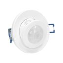 140031-Adjustable flush mounted PIR motion sensor 360° protection rating IP20; detection range 360°, 6m; works with LEDs-ORN