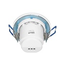 140031-Adjustable flush mounted PIR motion sensor 360° protection rating IP20; detection range 360°, 6m; works with LEDs-ORN