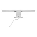 140044-NORTES LED 5W, mirror lamp, 320lm, 4000K, 30 cm long, aluminium, silver