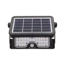 140045-LUX LED 5W solar floodlight with motion sensor 500lm, IP65, 4000K, 2x1500mAh, black-ORN