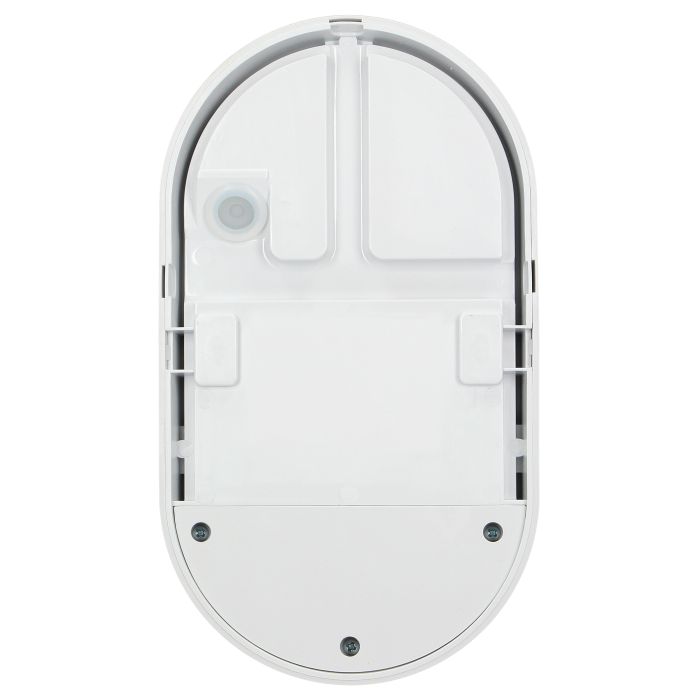 140046-NEFRYT LED 10W, garden luminaire, white with motion sensor 140°,  800lm, IP54, 4000K-ORN