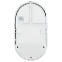140046-NEFRYT LED 10W, garden luminaire, white with motion sensor 140°,  800lm, IP54, 4000K-ORN