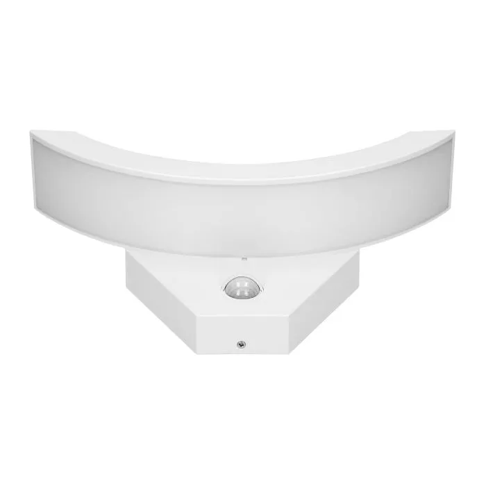 140050-SPINEL LED 10W, garden luminaire, white with motion sensor 140st, 800lm, IP54, 4000K, IK10-ORN