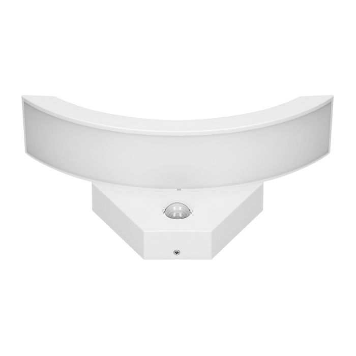 140050-SPINEL LED 10W, garden luminaire, white with motion sensor 140st, 800lm, IP54, 4000K, IK10-ORN