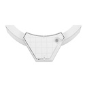 140050-SPINEL LED 10W, garden luminaire, white with motion sensor 140st, 800lm, IP54, 4000K, IK10-ORN
