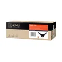 140051-SPINEL LED 10W garden luminaire, black with PIR motion sensor, 140°, 800lm, IP54, 4000K, IK10-ORN