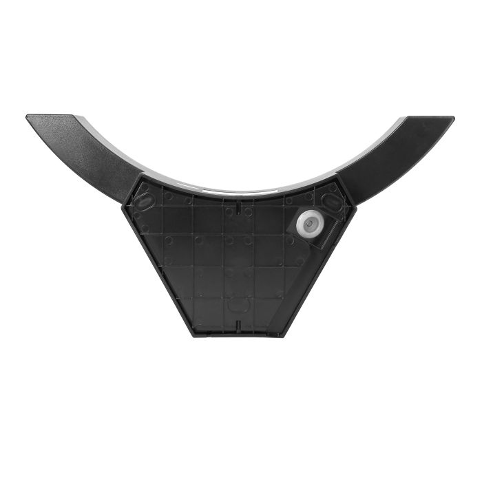140051-SPINEL LED 10W garden luminaire, black with PIR motion sensor, 140°, 800lm, IP54, 4000K, IK10-ORN