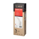 140052-FRENIT LED 20W, white garden luminaire with motion sensor, 2300lm, IP65, 4000K, dimmer-ORN