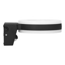 140055-HOWLIT LED 20W, black garden luminaire with motion sensor, 1800lm, IP65, 4000K-ORN