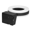 140055-HOWLIT LED 20W, black garden luminaire with motion sensor, 1800lm, IP65, 4000K-ORN