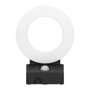 140055-HOWLIT LED 20W, black garden luminaire with motion sensor, 1800lm, IP65, 4000K-ORN