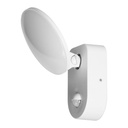 140056-RIOLIT LED 15W, white garden luminaire with motion sensor, 1100lm, IP65, 4000K-ORN